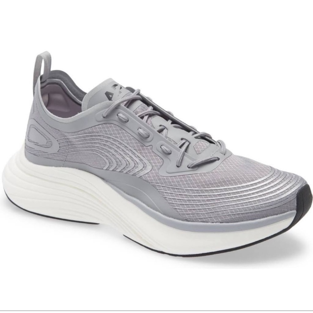 APL Athletic Propulsion Labs Streamline Women’s Running Sneakers in Gray Cement